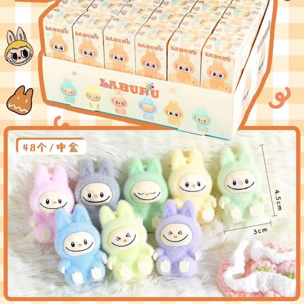 Mini Labubu Pendant/Charm - Mystery Box