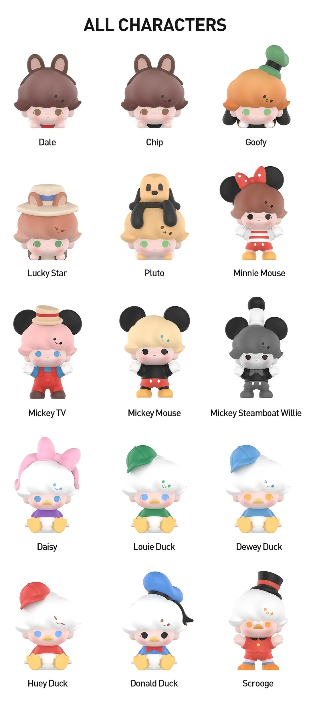 Dimoo X Disney Pop Bean