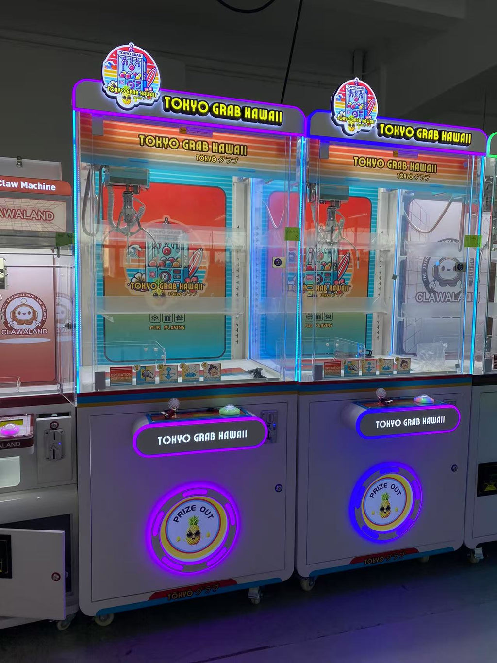 Claw & Gachapon Machine Rental